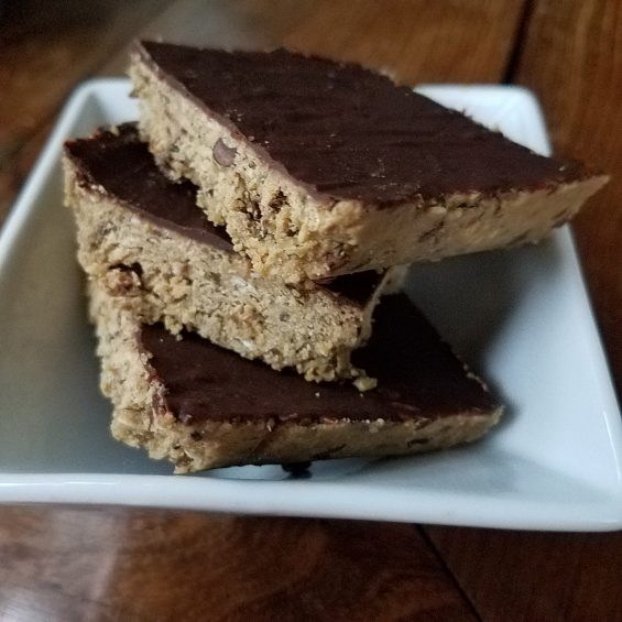 Crunchy Choco Nutbutter Protein Bars Recipe